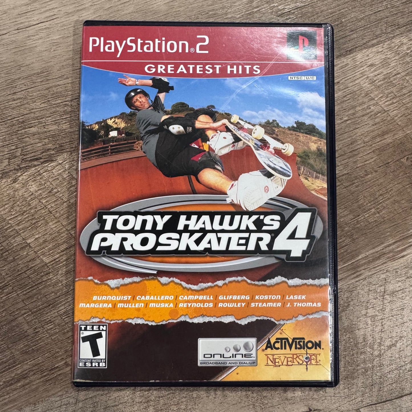 Tony Hawk's Pro Skater 4 (Sony Playstation 2, PS2)