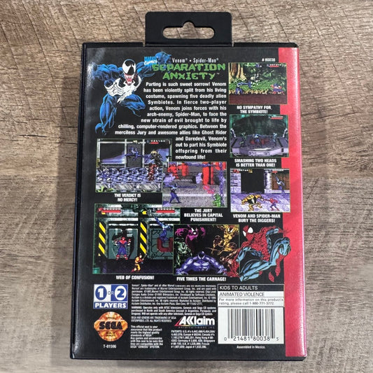 Separation Anxiety (Sega Genesis, 1995) Complete In Box W/ MINT Manual & Poster!