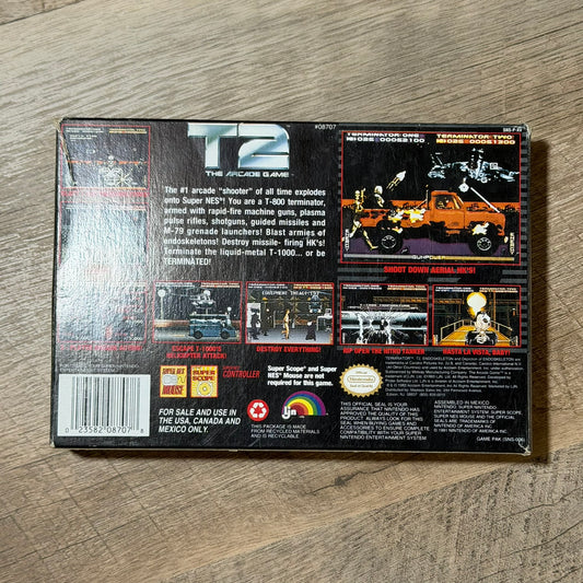 T2: The Arcade Game (Super Nintendo, SNES)