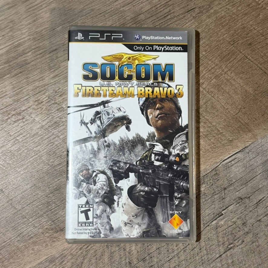 Socom Fireteam Bravo 3 (Sony Playstation Portable, PSP)