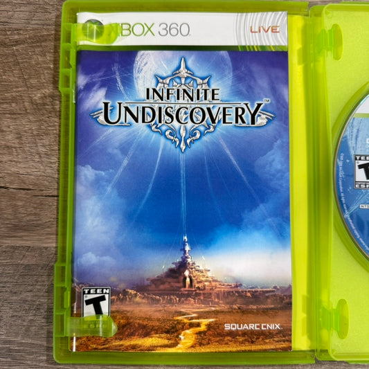Infinite Undiscovery (Microsoft Xbox 360) CIB Complete W/Reg Card & MINT Discs!
