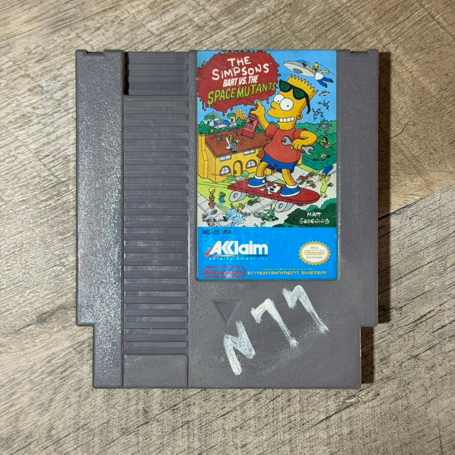 The Simpsons: Bart Vs. The Space Mutants (Nintendo Entertainment System, NES)