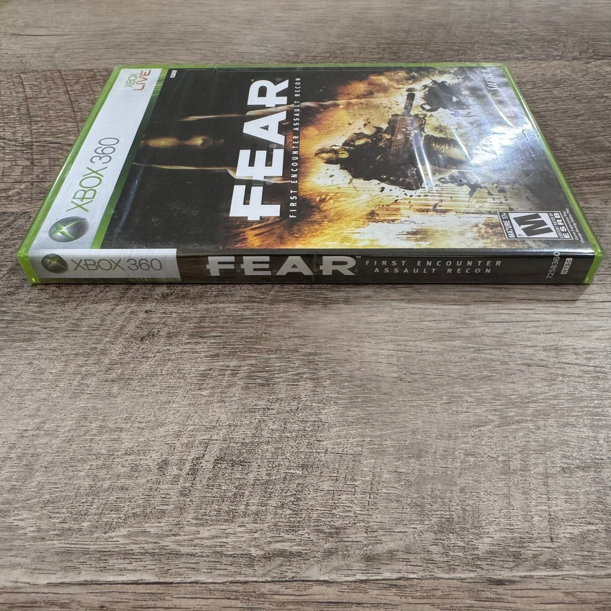 F.E.A.R. First Encounter Assault Recon (Microsoft Xbox 360, 2006) Brand New READ