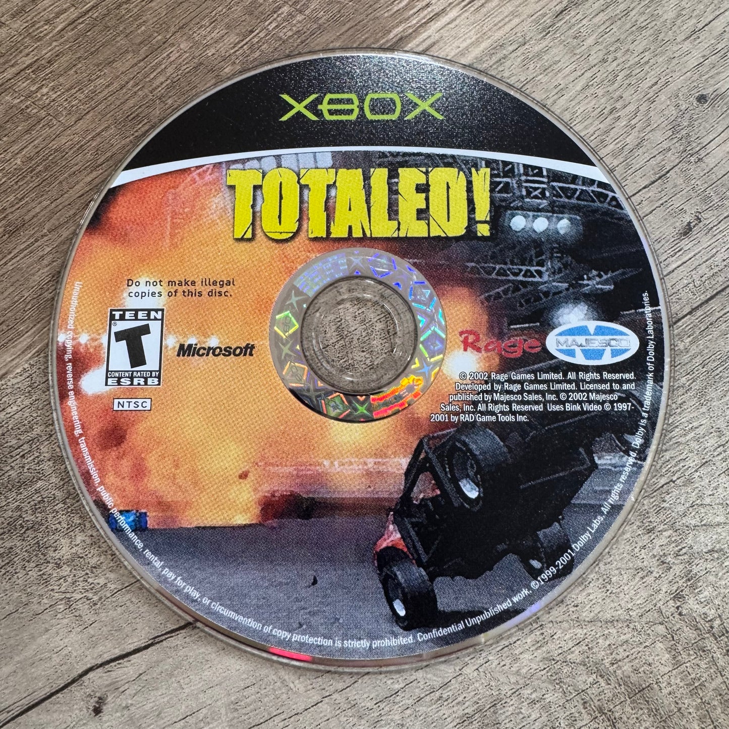 Totaled! (Microsoft Xbox)