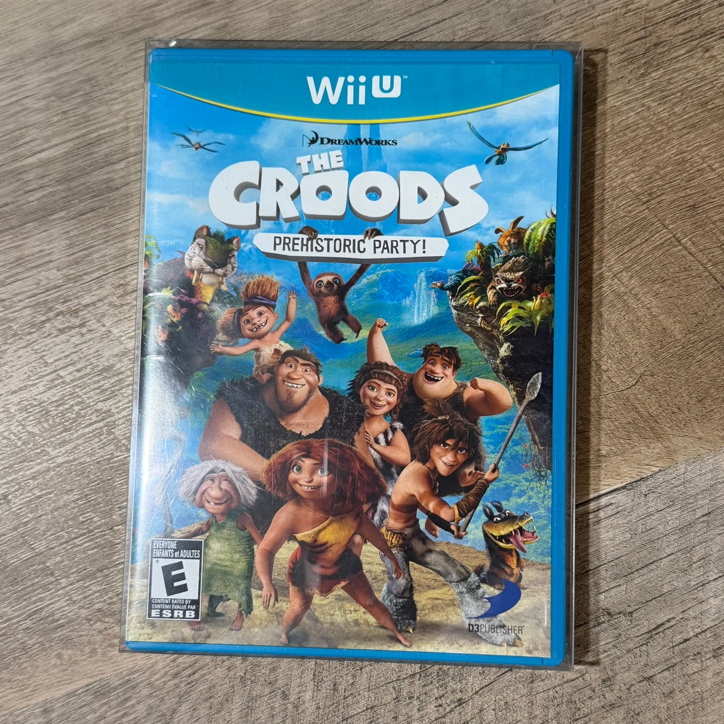 The Croods: Prehistoric Party! (Nintendo Wii U)