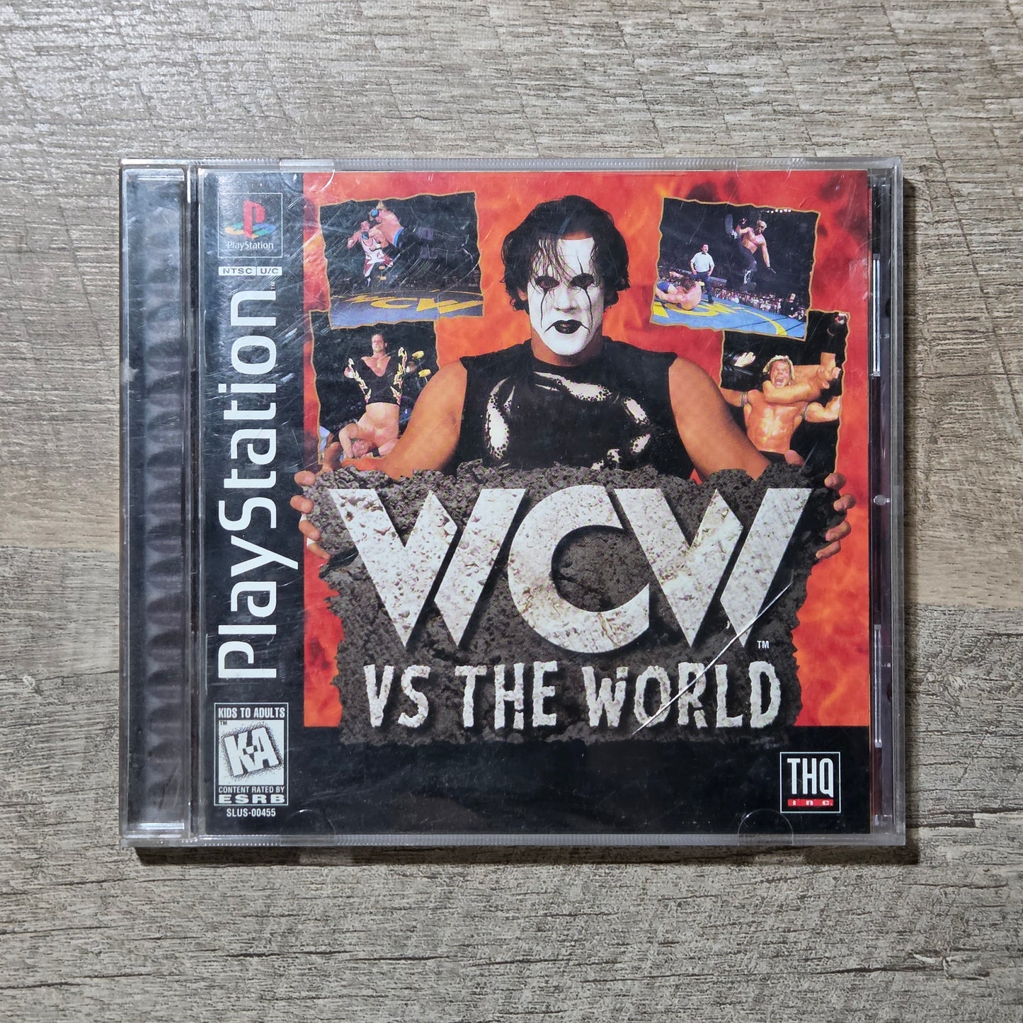 WCW Vs The World (Sony Playstation, PS1)