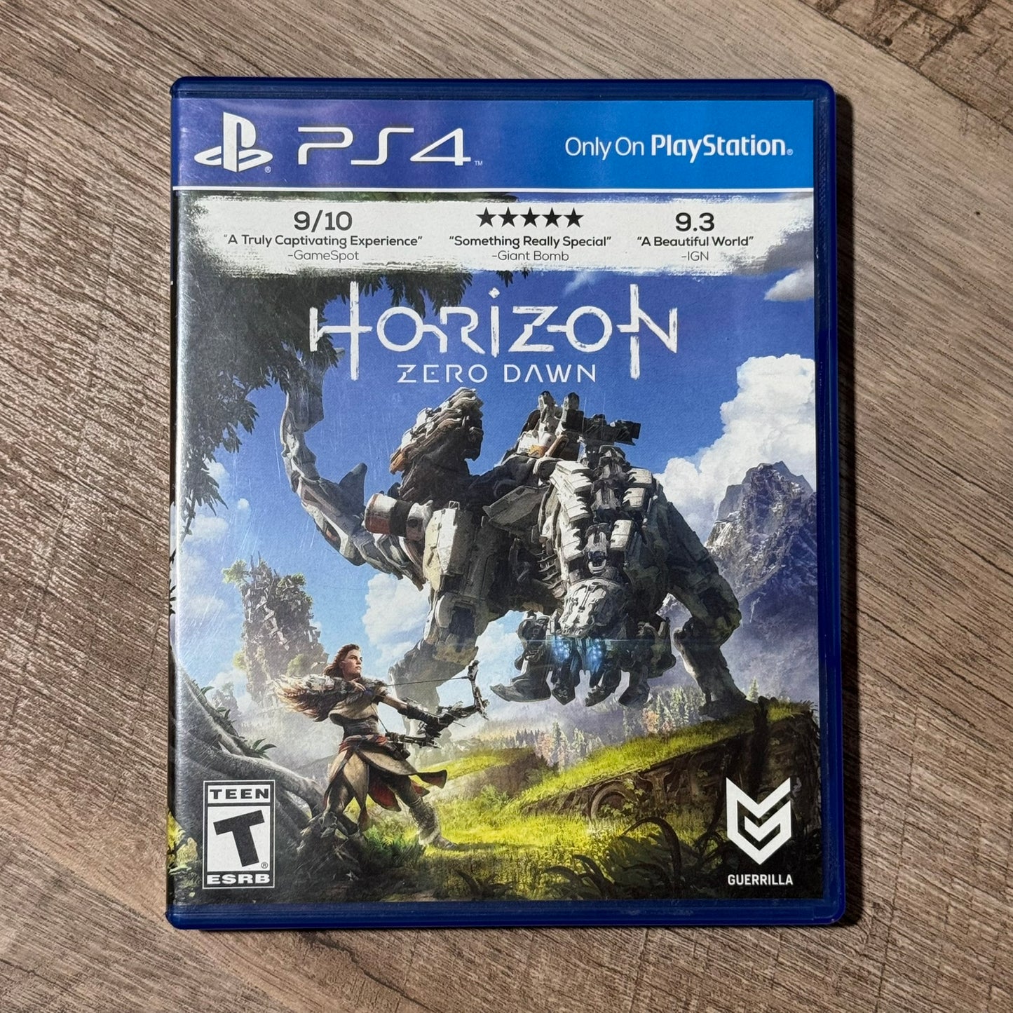 Horizon: Zero Dawn (Sony Playstation 4, PS4)