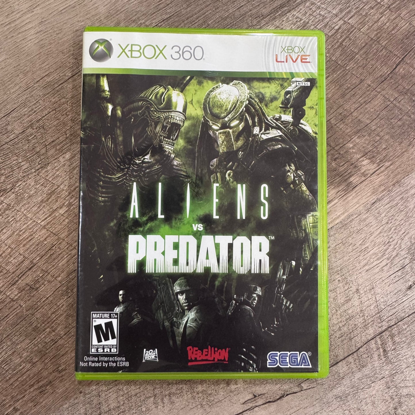 Aliens Vs. Predator (Microsoft Xbox 360)