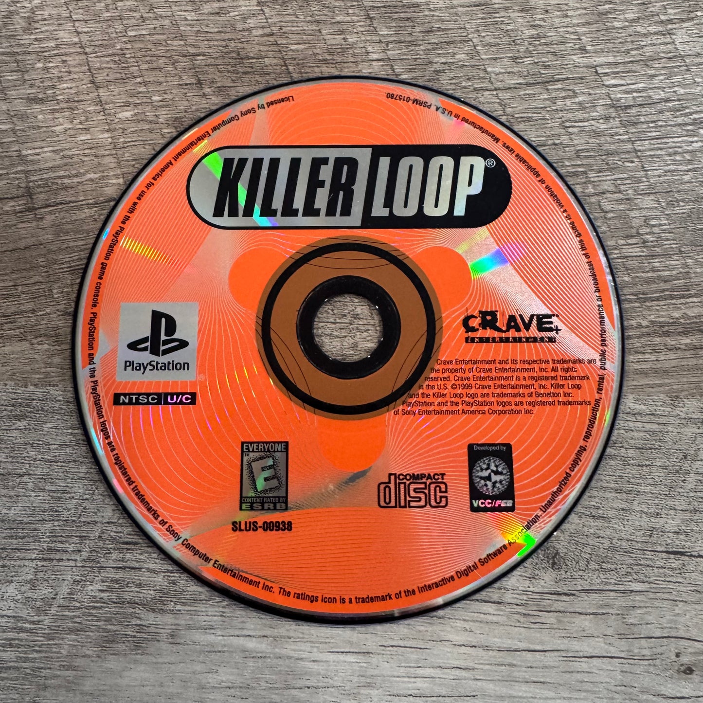Killer Loop (Sony Playstation, PS1)