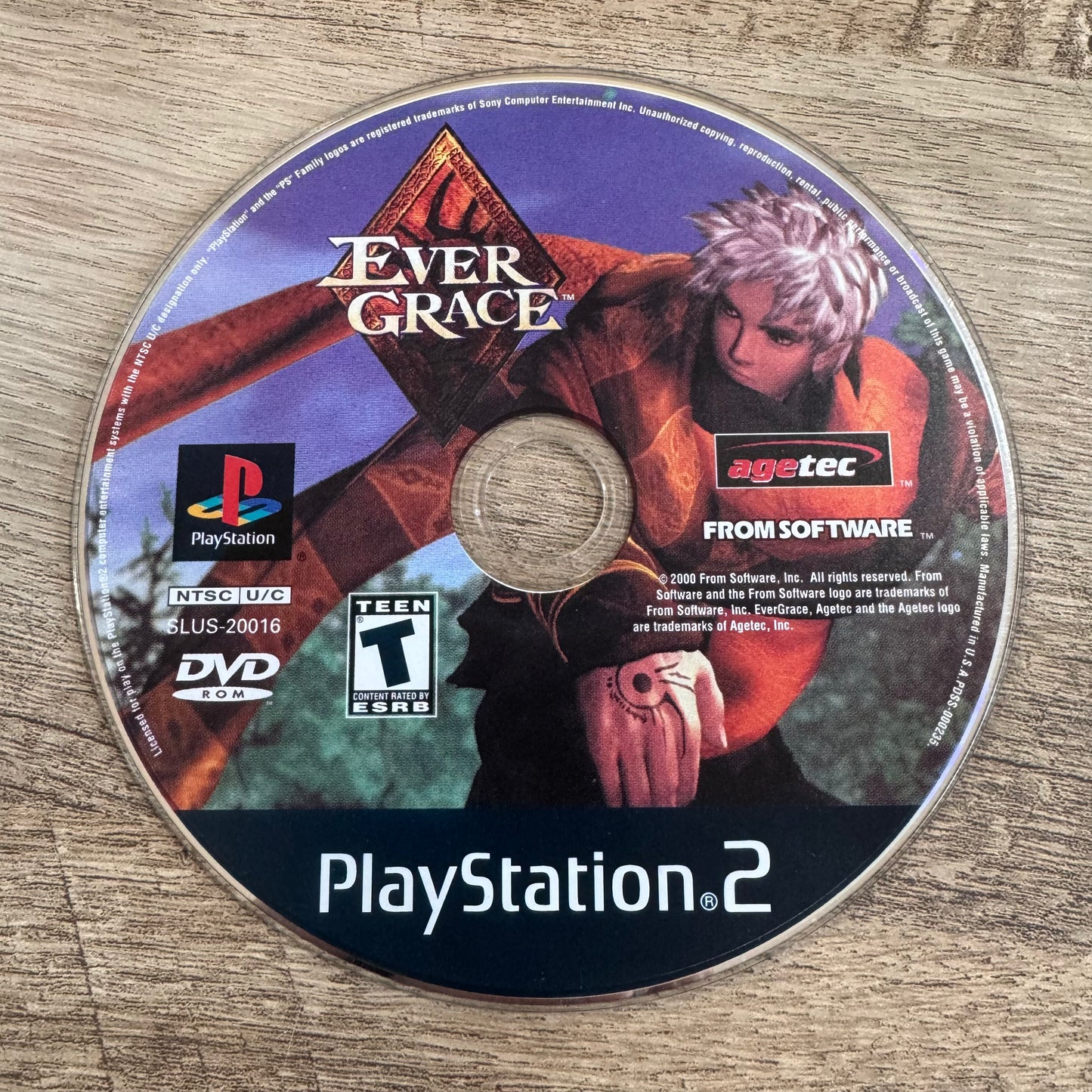 Ever Grace (Sony Playstation 2, PS2)