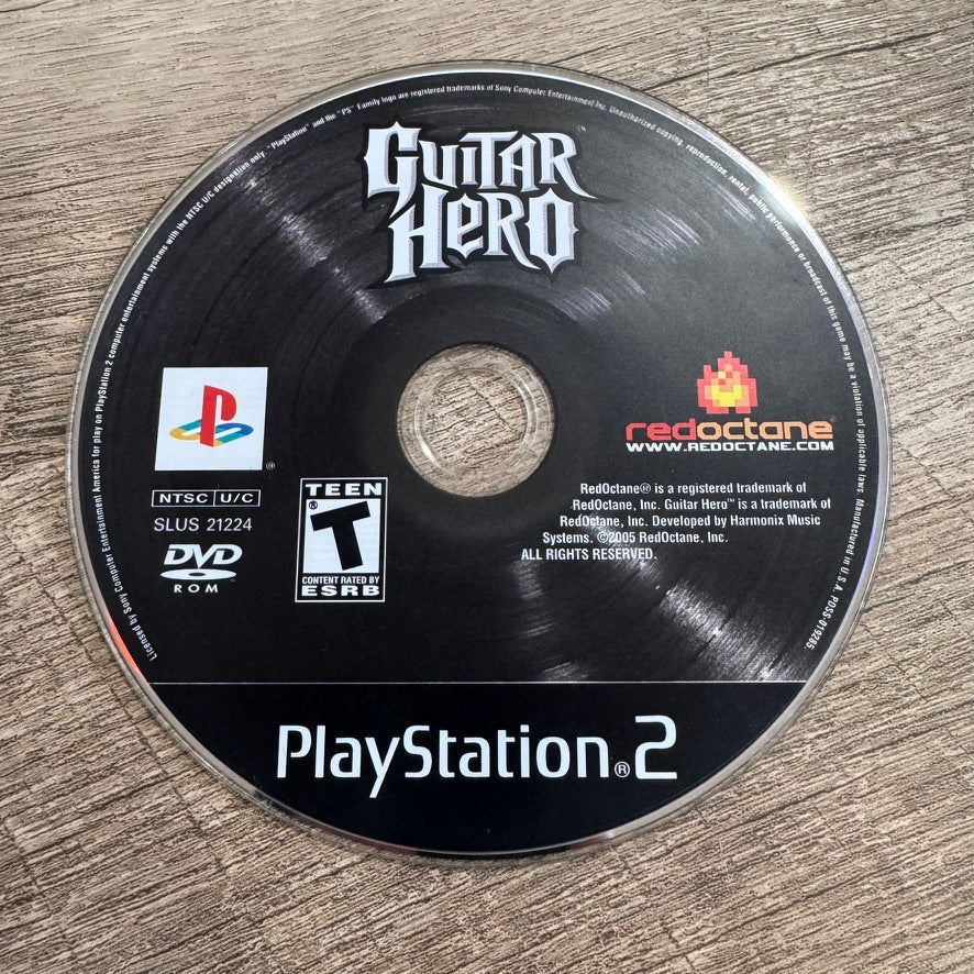 Guitar Hero (Sony Playstation 2, PS2)