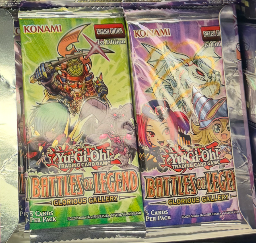 Yugioh! - Battles of Legend: Glorious Gallery Pack!