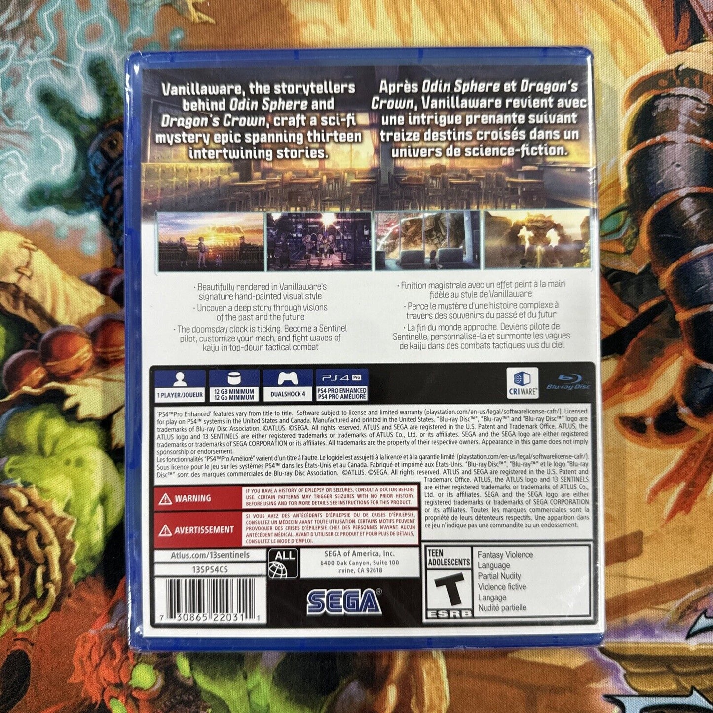 13 Sentinels Aegis Rim Sony PlayStation 4 PS4 BRAND NEW SEALED Atlus