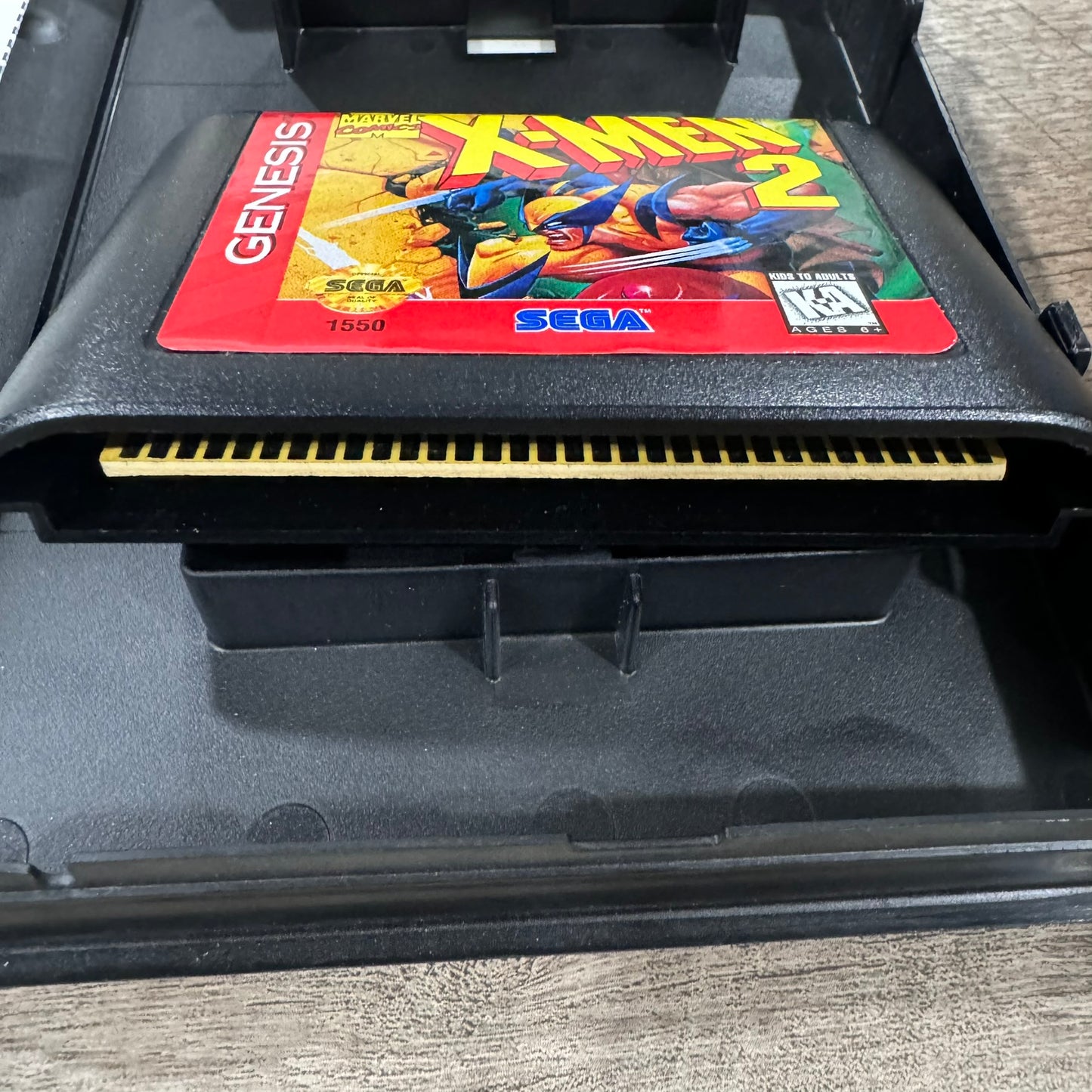 X-Men 2: Clone wars Sega Genesis 1995 Hologram Cardboard READ🔥VERY CLEAN!🔥