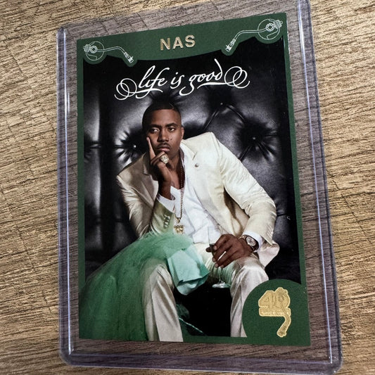 Nas - Life Is Good (Ltd /1000 Coke Bottle Clear Vinyl LP) W/ Card! Brand New!