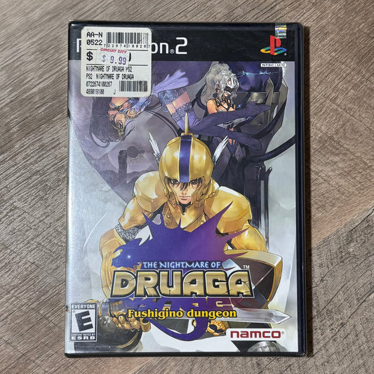 The Nightmare of Druaga (Sony Playstation 2, PS2)