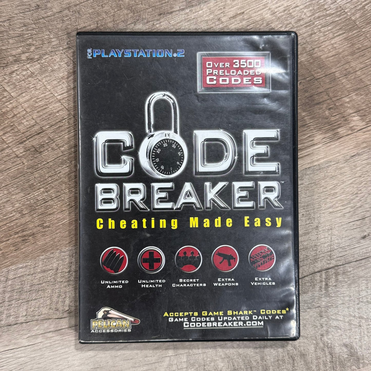 Codebreaker (Sony Playstation 2, PS2)