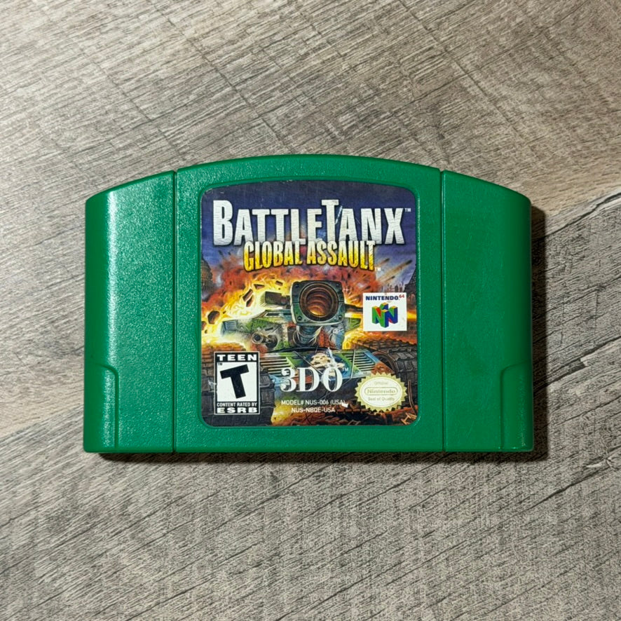 Battletanx: Global Assault (Nintendo 64, N64)