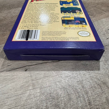Mega Man 5 (Nintendo NES, 1992) Amazing Box, Manual & Foam ONLY! NO GAME!