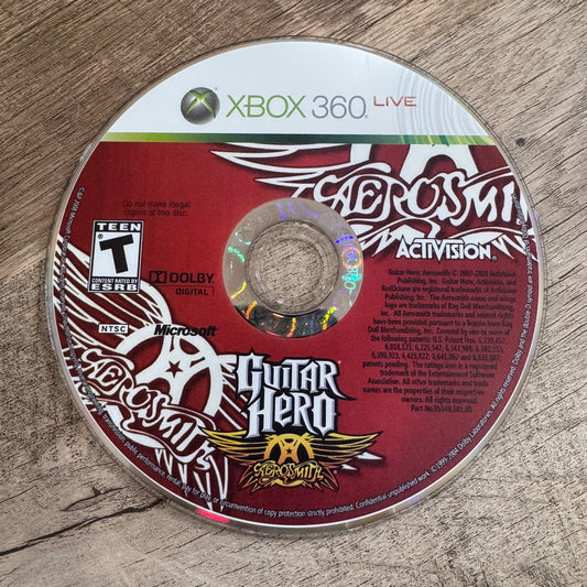 Guitar Hero Aerosmith (Microsoft Xbox 360)