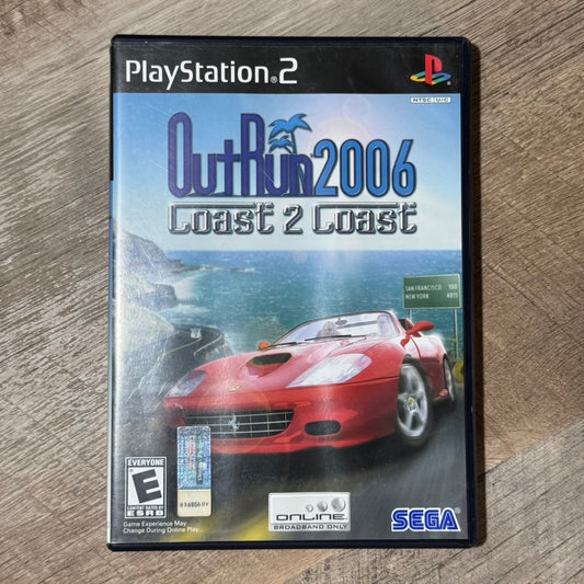 OutRun 2006: Coast 2 Coast (Sony Playstation 2, PS2)