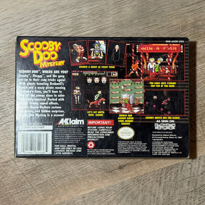 Scooby-Doo Mystery (Super Nintendo, SNES)
