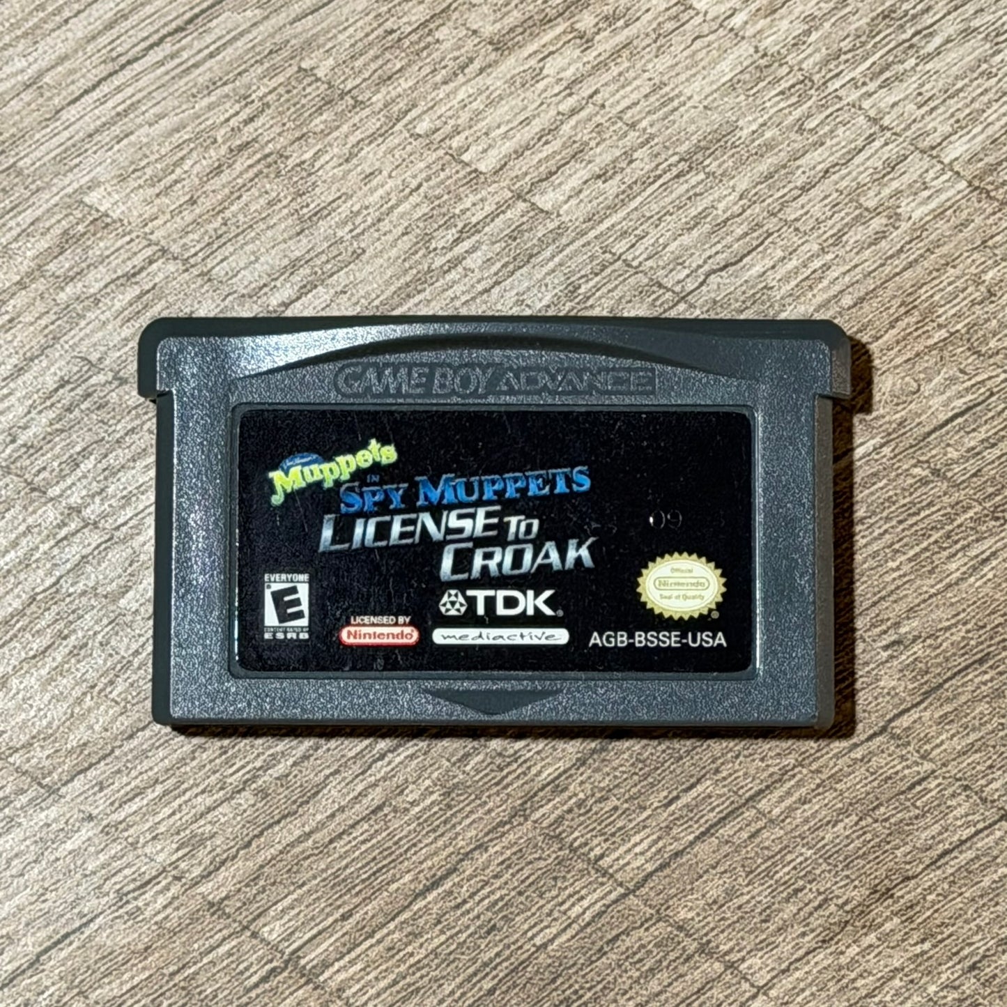 Spy Muppets: License To Croak (Nintendo GameBoy Advance, GBA)