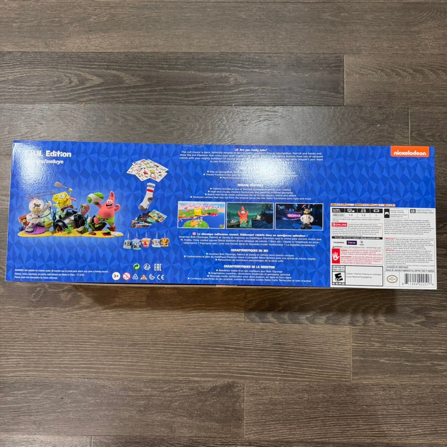 SpongeBob SquarePants Battle for Bikini Bottom Rehydrated F.U.N. Edition Switch