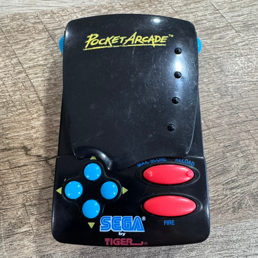Virtua Cop Sega Pocket Arcade (Tiger Handheld Electronic Game, 1998) Tested!