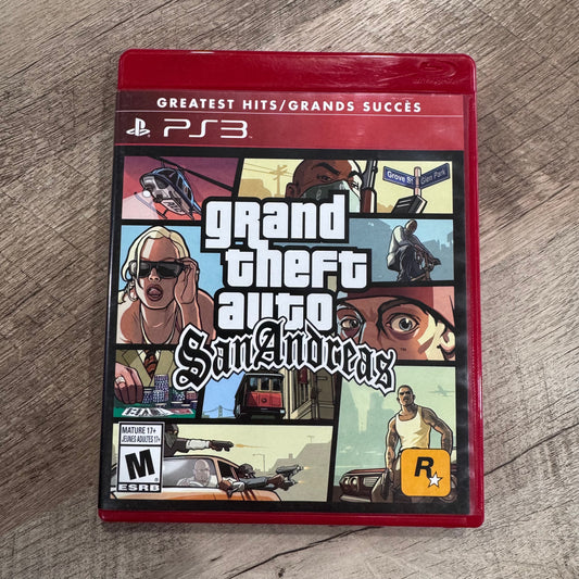 Grand Theft Auto: San Andreas (Sony Playstation 3, PS3)