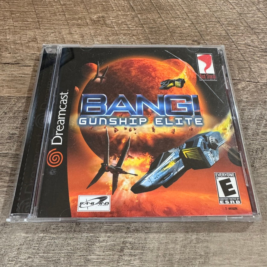 BANG Gunship Elite (Sega Dreamcast, 2000) CIB Complete & Near Mint!