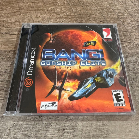 BANG Gunship Elite (Sega Dreamcast, 2000) CIB Complete & Near Mint!