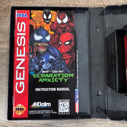 Separation Anxiety (Sega Genesis, 1995) Complete In Box W/ MINT Manual & Poster!