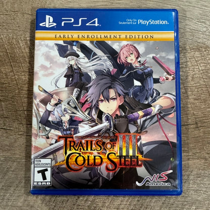 LOH Trails of Cold Steel III 3 Early Enrollment Edition (PS4) FULLY CIB & MINT!