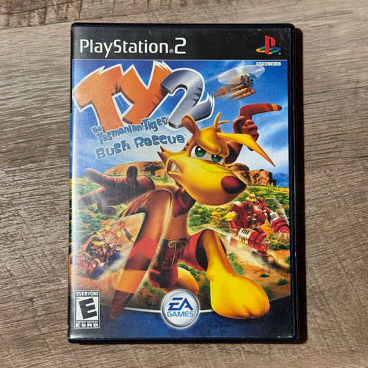 Ty The Tasmanian Tiger 2: Bush Rescue (Sony Playstation 2, PS2)