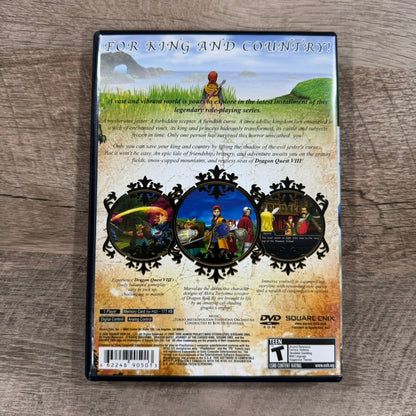Dragon Quest VIII Cursed King (Sony PlayStation 2, 2006) CIB & Very Clean!