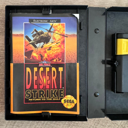 Desert Strike: Return to the Gulf (Sega Genesis, 1992) Complete & Very Clean!