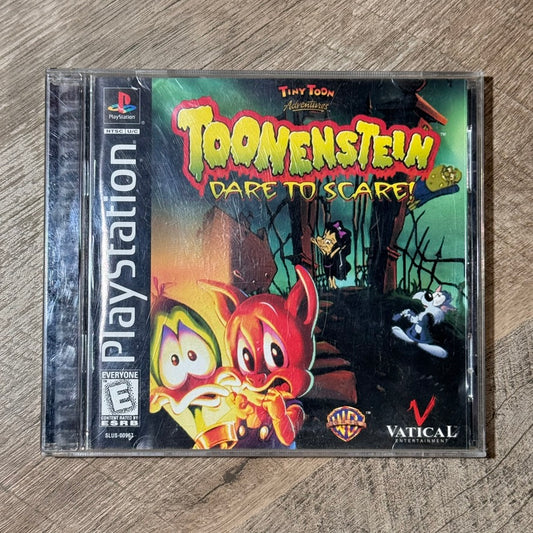 Toonenstein: Dare to Scare! (Sony Playstation, PS1)