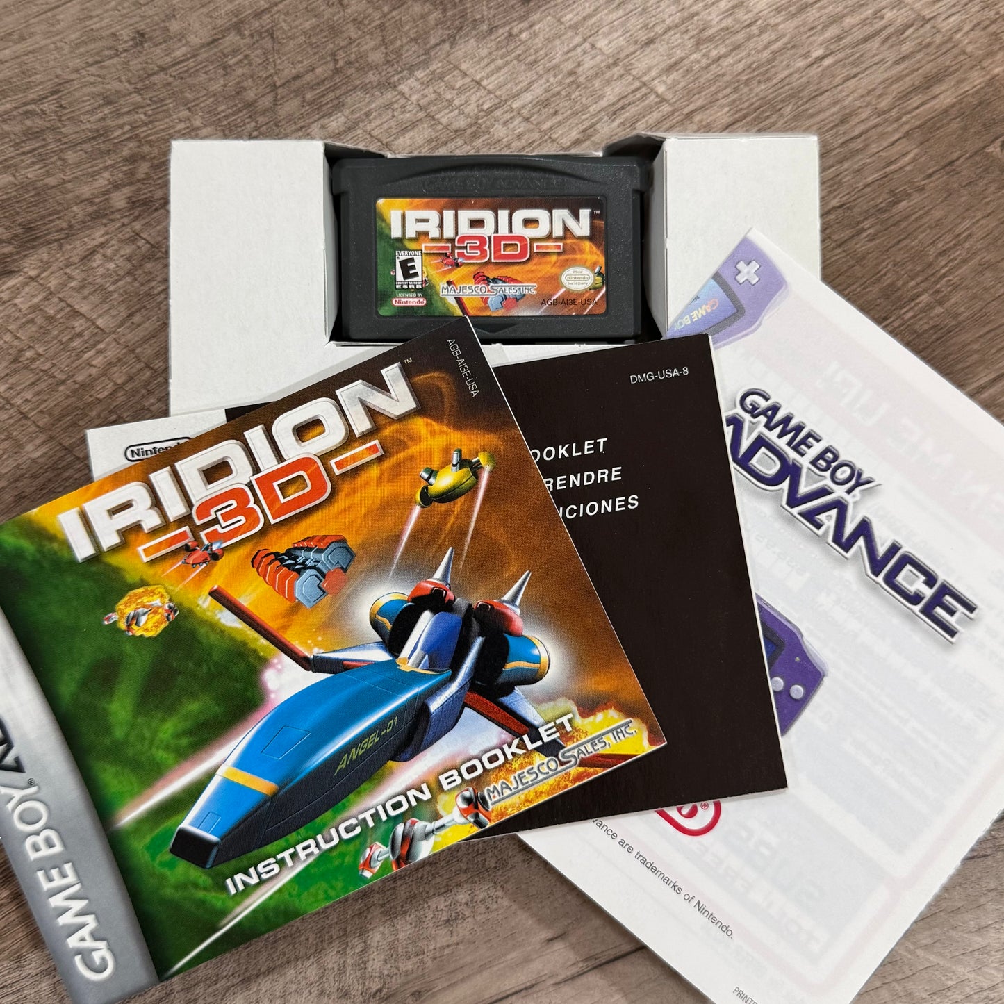 Iridion 3D (Nintendo GameBoy Advance, GBA)