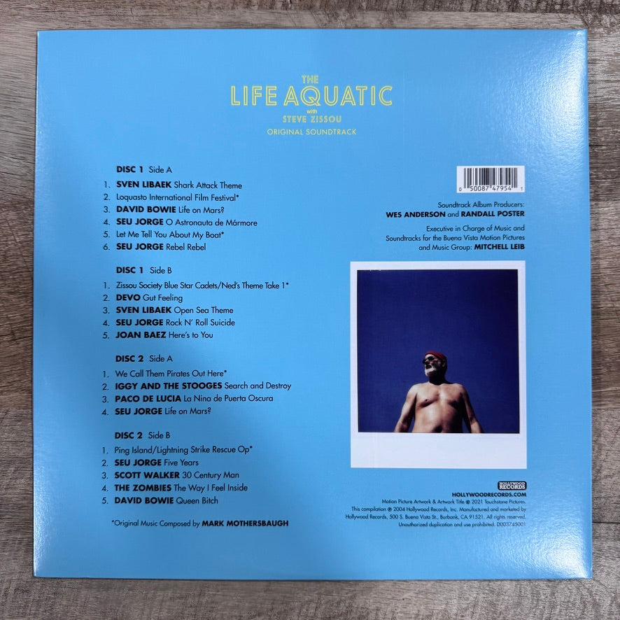 The Life Aquatic With Steve Zissou OST (Soundtrack RSD Vinyl 2xLP) Clean!