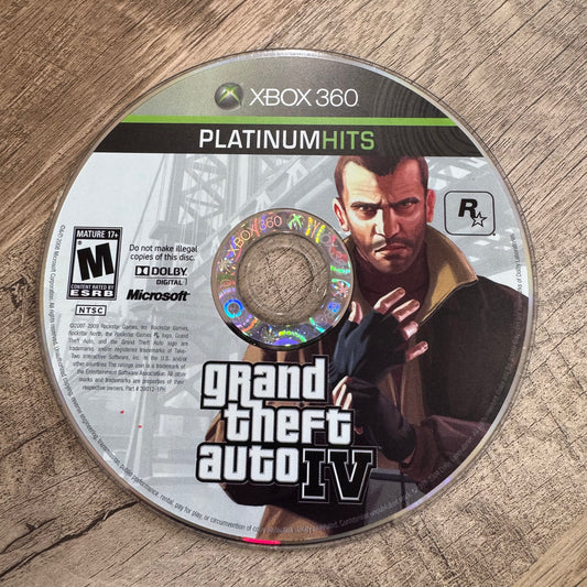 Grand Theft Auto IV (Microsoft Xbox 360)