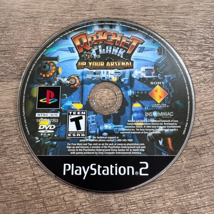 Ratchet & Clank: Up Your Arsenal (Sony Playstation 2, PS2)