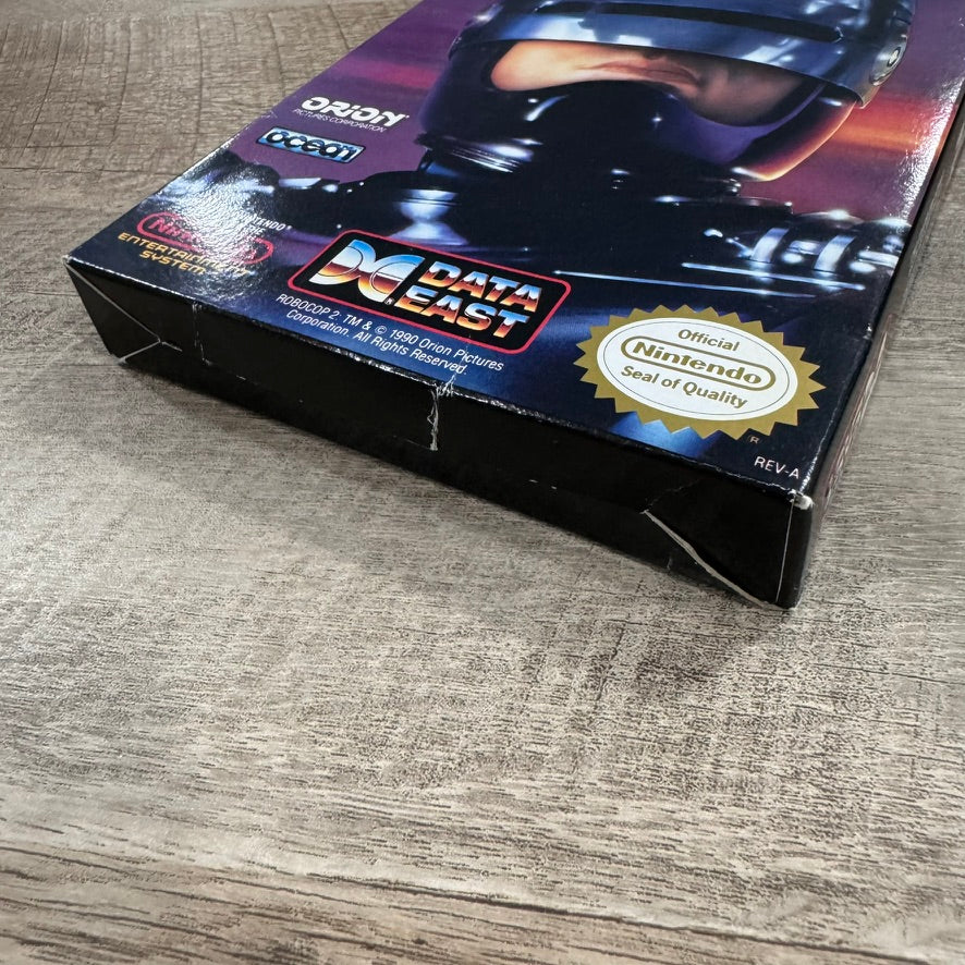 RoboCop 2 (Nintendo NES, 1991) 🔥Beautiful Box & Cart! Near Mint Condition🔥