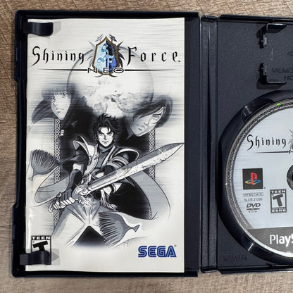 Shining Force Neo (Sony PlayStation 2, PS2 2005) CIB W/ Clean Manual & Disc!