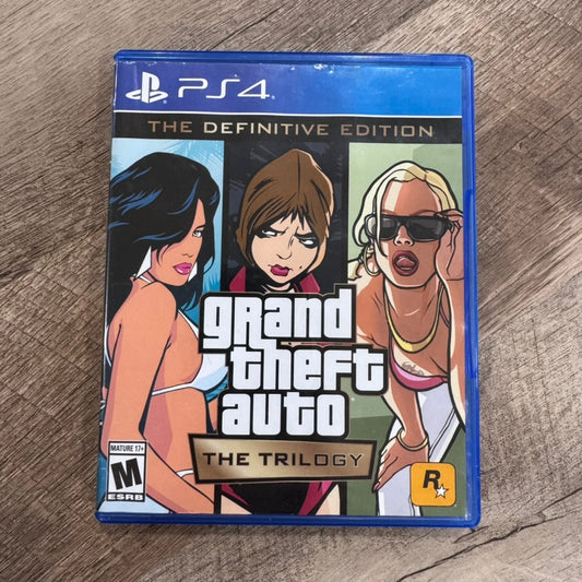 Grand Theft Auto: The Trilogy (Sony Playstation 4, PS4)