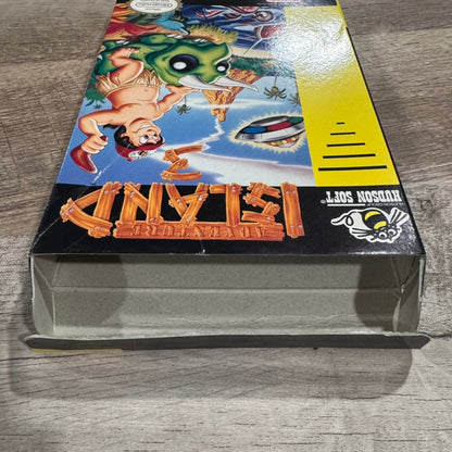 Adventure Island 3 (Nintendo Entertainment, NES 1992) BEAUTIFUL BOX & Foam ONLY!