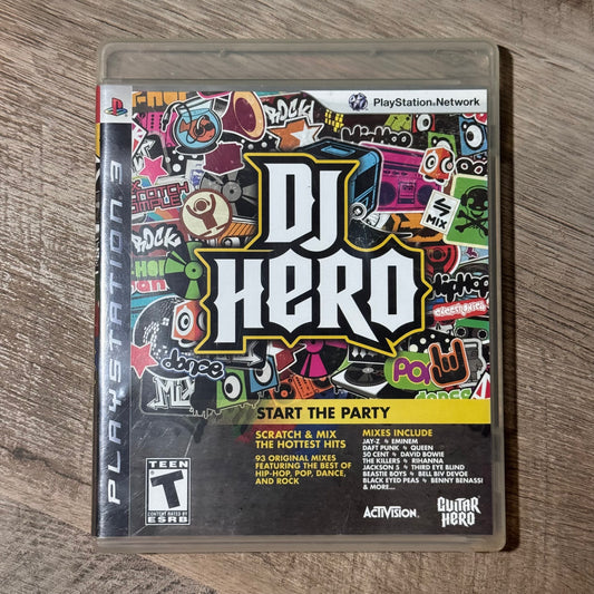 DJ Hero (Sony Playstation 3, PS3)
