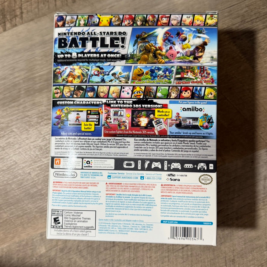 Super Smash Bros. for Wii U + Controller + Adapter Bundle (Nintendo Wii U)