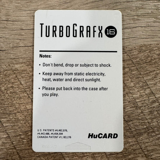 Keith Courage in Alpha Zones (TurboGrafx-16, 1989) 🔥HuCARD Card Only!