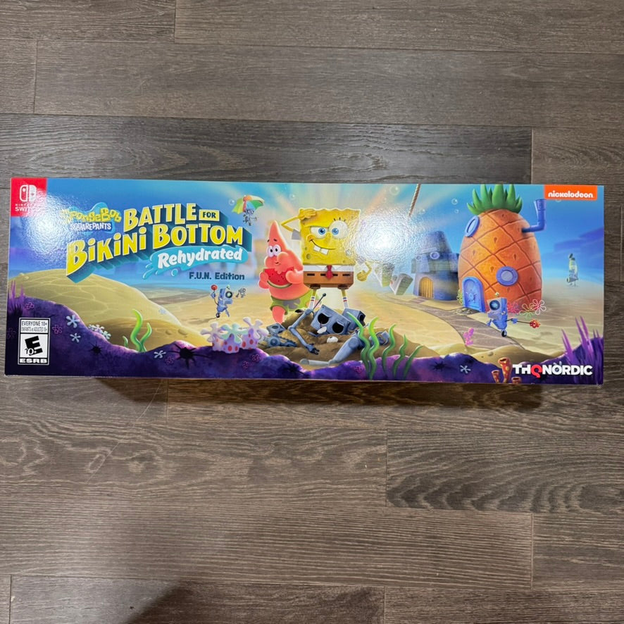 SpongeBob SquarePants Battle for Bikini Bottom Rehydrated F.U.N. Edition Switch